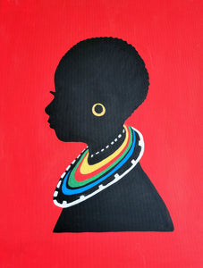 The Tribal Woman Sip n' Paint Art Kit