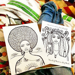 The Empowered Goddess Coloring Book