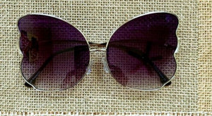Butterfly Frame Fashion Tinted Glasses