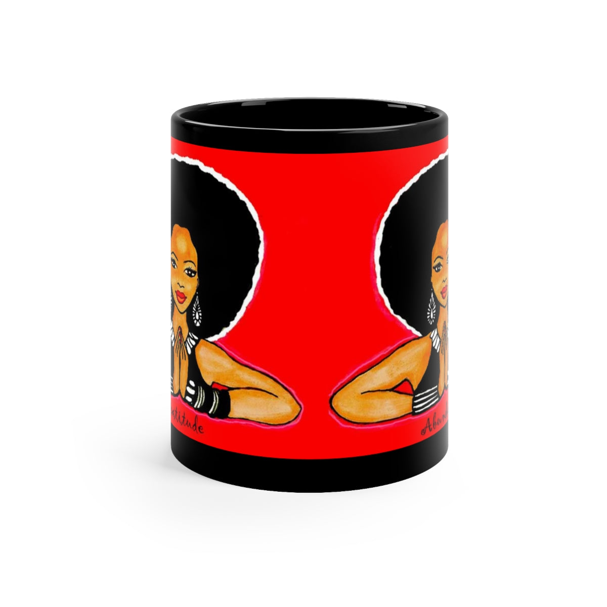 Gratitude & Abundance Mug - Yes Lioness Arts