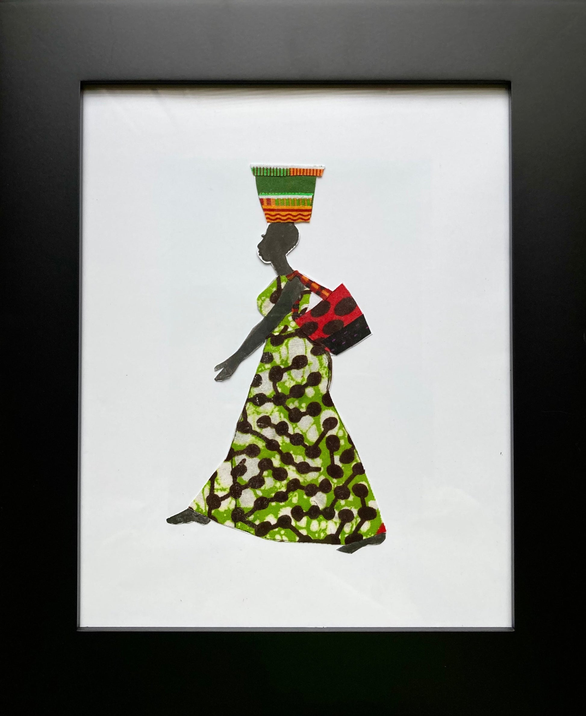 Market Woman in Green - Yes Lioness Arts