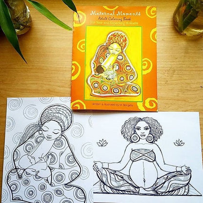 The Maternal Moments Coloring Book - Yes Lioness Arts